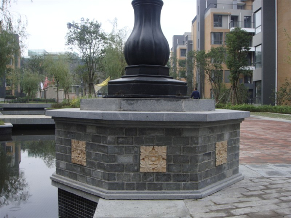澜溪镇小区雕塑